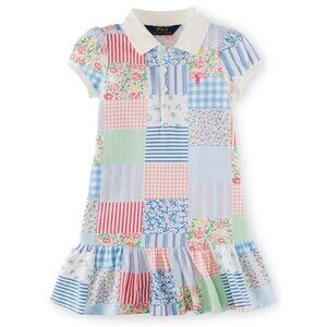 Polo Ralph Lauren Girls XL/16 Patchwork Dress Easter Spring Florals